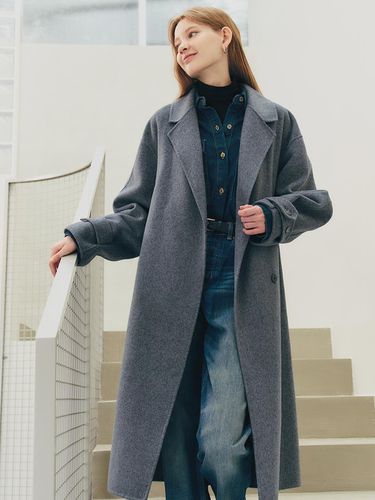 Handmade boutique wool coat / gray - ZEROSTREET - Modalova