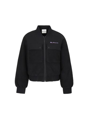 Women Pocket Fleece-Lined Jacket - Black - bensherman - Modalova