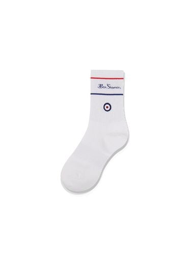 Cotton Logo Socks White BMBAY271UWH - bensherman - Modalova