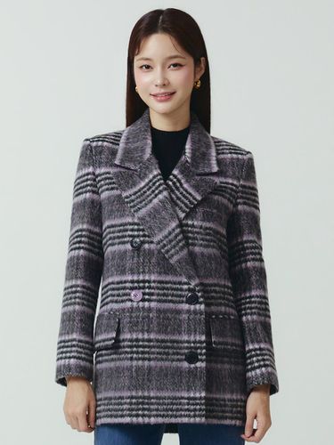 Oversized Checkered Jacket ITNBYJK270 - itMICHAA - Modalova