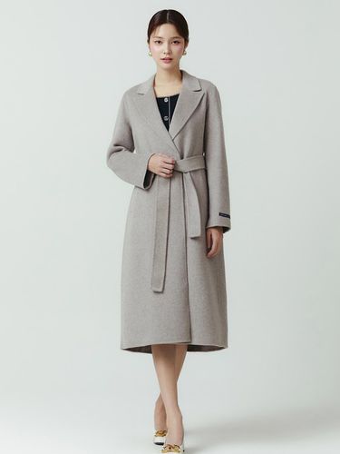 Oversized Cashmere Handmade Coat - itMICHAA - Modalova