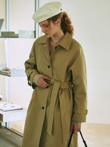 CLASSIC MOOD TRENCH COAT_BEIGE - YAN13 - Modalova