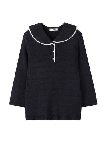 Sailor Collar Knitwear Pullover NY_C243KSK003 - CC collect - Modalova