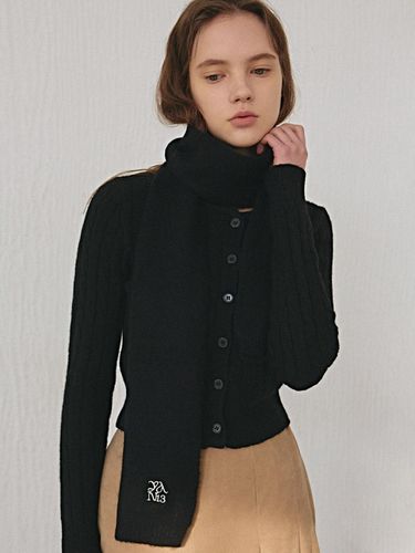 MINIMAL SOFT MUFFLER_BLACK - YAN13 - Modalova