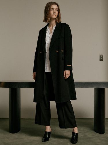 Wool long coat_BLACK - We’Dee - Modalova