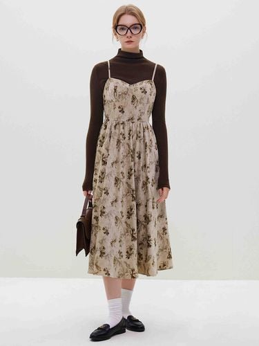 Autumn floral corduroy dress - We’Dee - Modalova