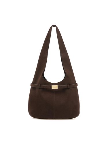 Belted Hobo Bag, Dark Brown - MAISONMARAIS - Modalova