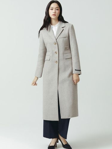 Tailored Button-Up Handmade Coat - itMICHAA - Modalova