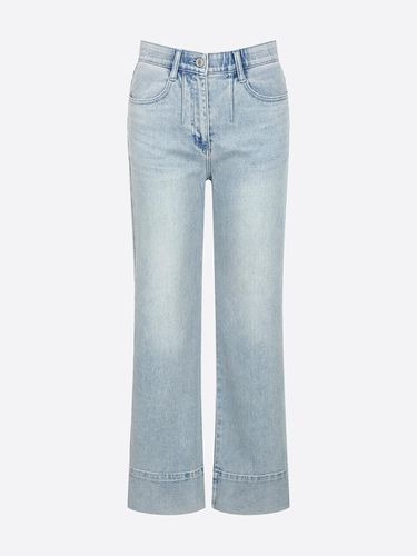 Casual Banding Denim Pants A243P - NICE CLAUP - Modalova