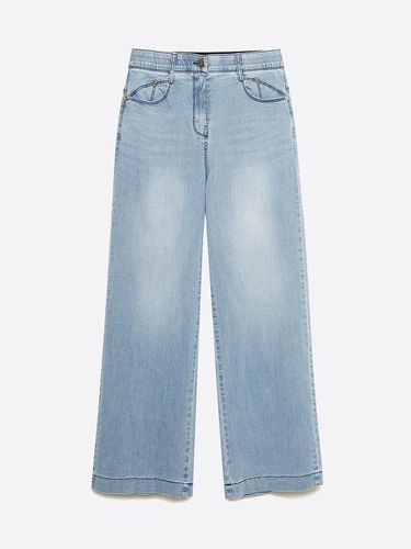 Pocket Slit Denim Pants A243PWN610 - NICE CLAUP - Modalova