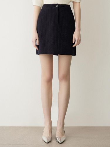 Tweed mini skirt_AWWSKN21750 - SISTINA - Modalova