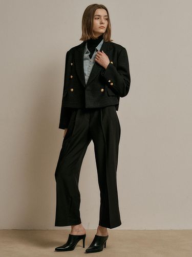 Minimal wide pants - Black - We’Dee - Modalova