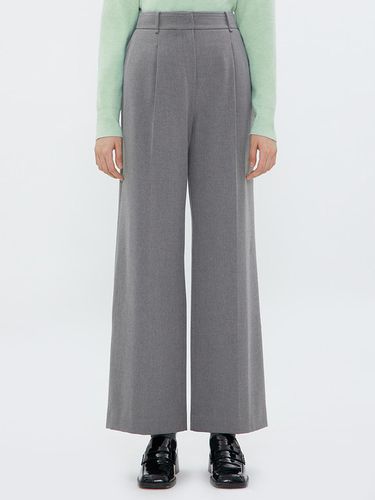 Daily One Tuck Long Wide Pants_AWWSLN41050 - SISTINA - Modalova