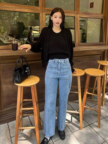 Carpenter Straight Denim Pants VC2478DN703M - VOCAVACA - Modalova