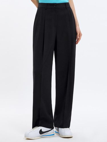 One Tuck Straight Set-Up Pants_AWSSLO21060 - SISTINA - Modalova