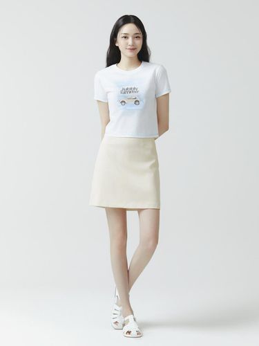 Double Waist Mini Skirt ITO4WSK100 - itMICHAA - Modalova