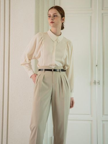 Rounded semi wide slacks_2 colors - We’Dee - Modalova