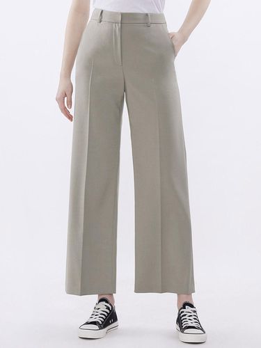 Minimal Long Wide Pants_AWSSLN11020 - SISTINA - Modalova