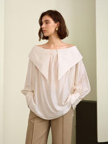 YY_Romantic large lapel loose blouse - yyiam - Modalova