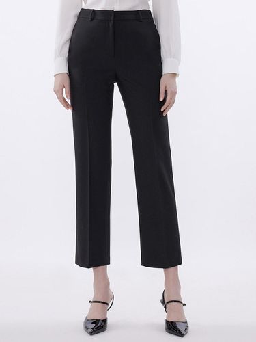 Minimal Straight Set-Up Pants_AWSSLN11010 - SISTINA - Modalova