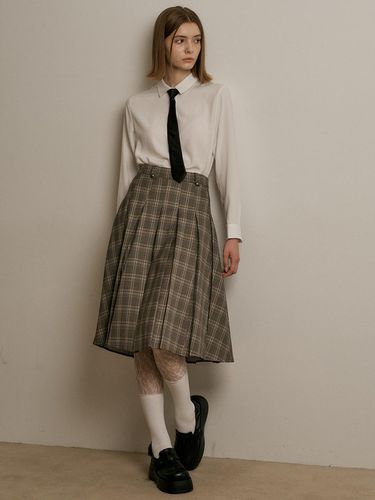 Intellectual plaid skirt - We’Dee - Modalova