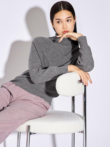 Raglan turtleneck knitwear pullover_ASKPON41720 - SISTINA - Modalova