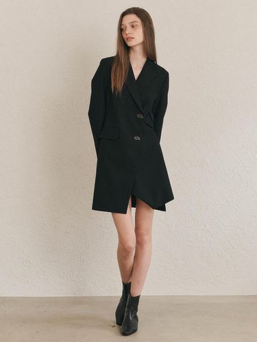 Blazer asymmetrical dress_BLACK - We’Dee - Modalova