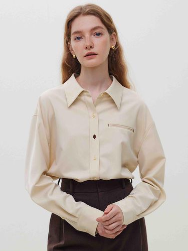 Fake pocket shirt_CREAM - We’Dee - Modalova