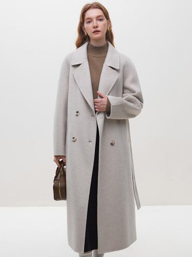 Loose raglan wool coat - Light Beige - We’Dee - Modalova