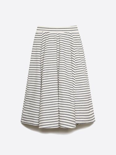 Stripe Hool Skirt A243PWS506 - NICE CLAUP - Modalova