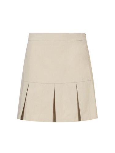 Pleated Mini Skirt (TJSAH2301) - VIKI - Modalova