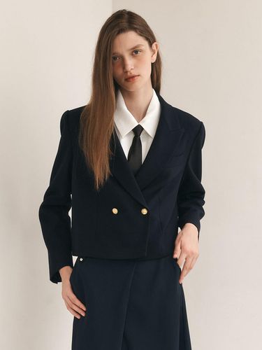 Daily cropped jacket_NAVY - We’Dee - Modalova