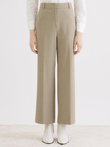 Minimal Fine Tissue Wide Pants_AWWSLN31090 - SISTINA - Modalova