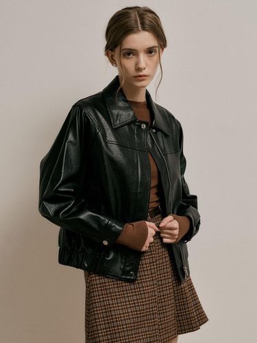 Leather jacket - Black - We’Dee - Modalova