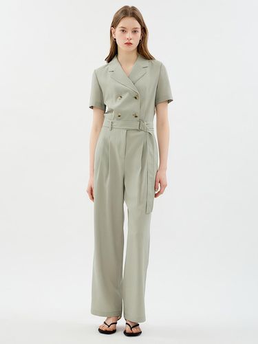 Formal double button jumpsuit_AWWOPO21030 - SISTINA - Modalova