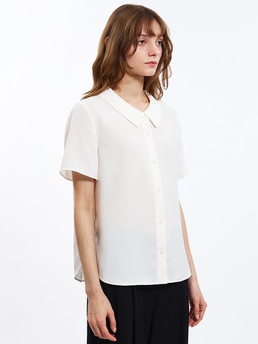 Basic Round Collar Shirt_AWWSTO21020 - SISTINA - Modalova