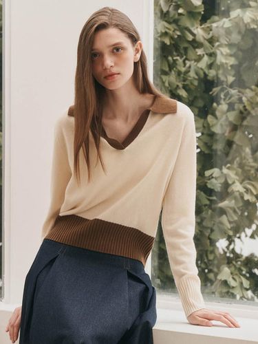 Collar knit sweater - We’Dee - Modalova