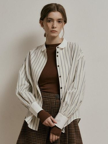 Niche simple stripe shirt - We’Dee - Modalova