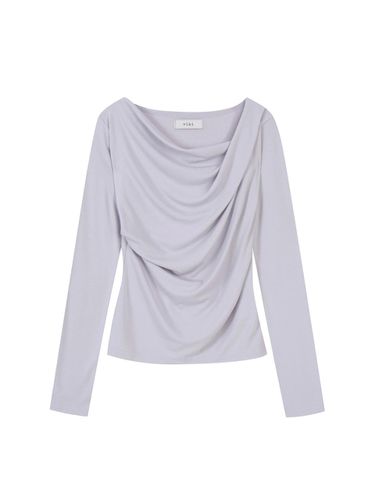 Dress Shirring Long-Sleeved T-shirt (TJIAH2802) - VIKI - Modalova