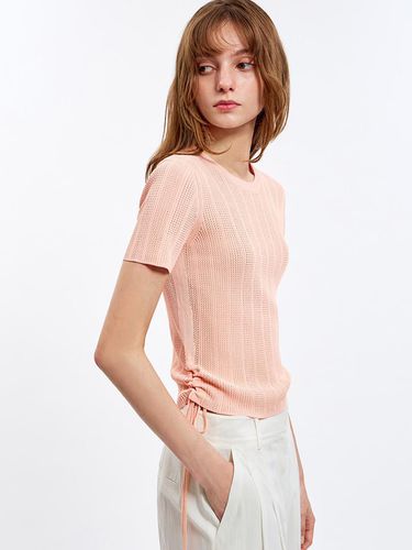 Side Shirring Accentuated Knitwear_ASKPO21010 - SISTINA - Modalova