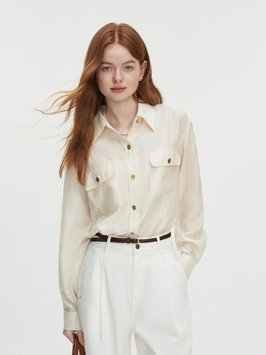 Gold button pocket shirt - We’Dee - Modalova