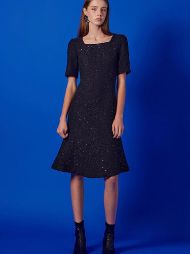 Sunir sequin tweed dress - IvanaHelsinki - Modalova