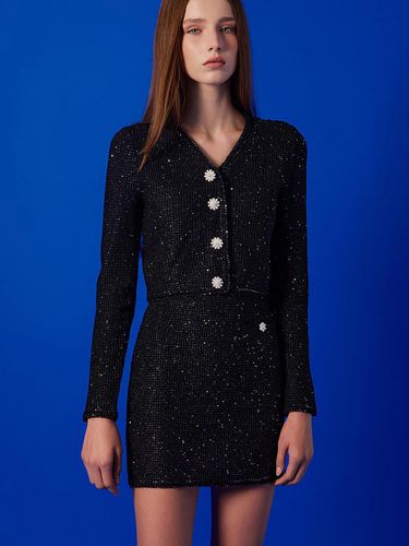 Vie pearl sequin knit jacket (4colors) - IvanaHelsinki - Modalova