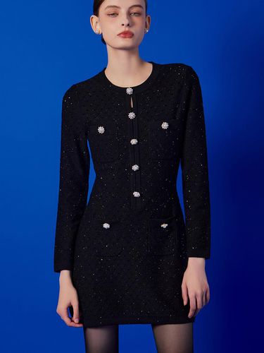 Leah eyelet sequin knit dress - IvanaHelsinki - Modalova