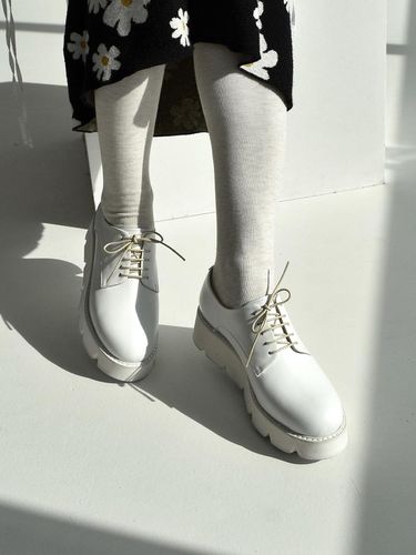 Classic White Platform Oxford - urimera - Modalova