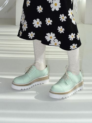 Platform Pastel Oxford Shoes - urimera - Modalova