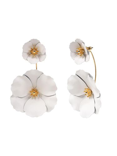 Double Camellia Two Way Earrings - Dana Burton - Modalova