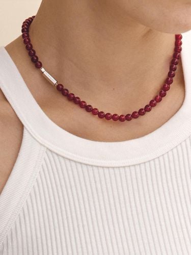 H edition BR(W) Ball Jade Beads Necklace - hyeres-lor - Modalova