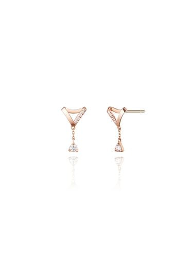 Edge 14K Earrings - STONEHENgE - Modalova