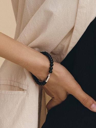 Edition BR(W) Ball Onyx Beads Bracelet - hyeres-lor - Modalova